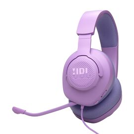 JBL Quantum 100M2 - Purple - Wired over-ear gaming headset with detachable mic and mute option - Hero JBL Quantum 100M2 - Purple - Wired over-ear gaming headset with detachable mic and mute option - Hero